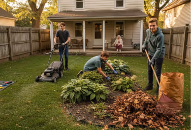 Neighbor posting a task